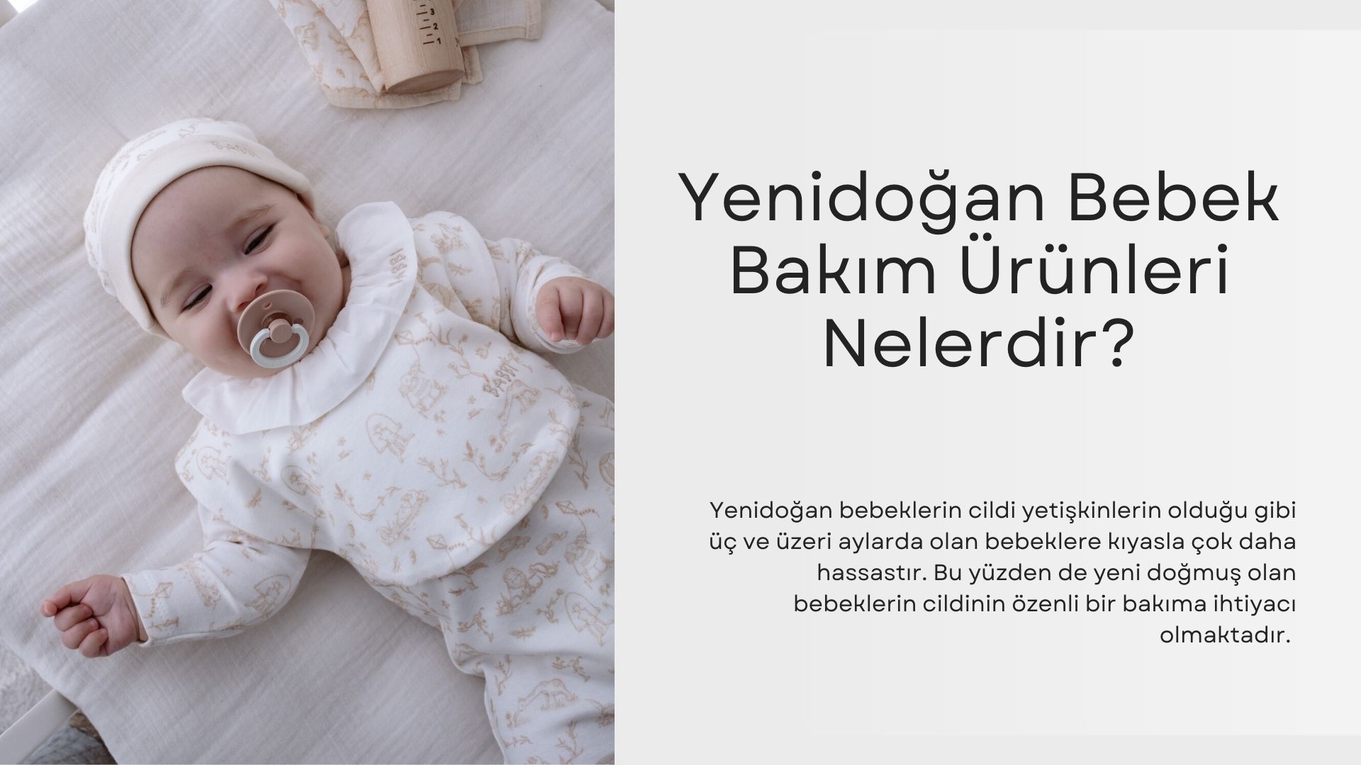 Yenidoğan Bebek Bakım Ürünleri Nelerdir?