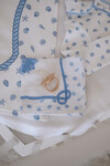 NEWBORN SET (4-PIECE) - SEA SHELLS