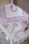 NEWBORN SET - TINY FLOWERS/PINK