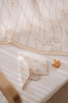 mouth cloth - Ribbon / Beige