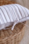 Wet Wipes and Diaper Bag - Grey Striped