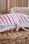Wet Wipes and Diaper Bag - Red Striped