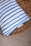 Wet Wipes and Diaper Bag - Navy Blue Striped