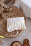Wet Wipes and Diaper Bag - Yellow Striped
