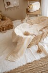Double-Layer Muslin Blanket - Yellow Striped
