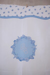 DOUBLE LAYER MUSLIN COVER - SEA SHELLS