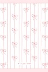 Double Layered Muslin Cover - Ribbon / Pink
