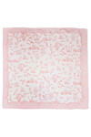 Double Sided Blanket - Toile De Jouy / Pink