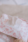 Wet Wipes & Cloth Bag  - Toile De Jouy / Pink