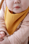 Muslin Baby Bib - Mustard