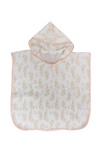 MUSLIN PONCHO - STRAWBERRY