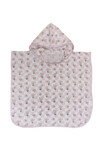 MUSLIN PONCHO - CHECKERED