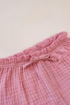 Pink Muslin Shorts