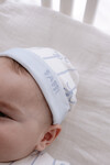 Newborn Beanie - Ribbon / Blue
