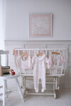 Newborn Set - Toile De Jouy/Pink