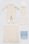 Newborn Set (5 Piece) - Ikat / Beige