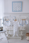 Newborn Set (7 Piece) - Ribbon / Blue