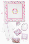 Newborn Set (7 Piece) - Tiny Flowers / Pink