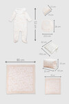 Newborn Set (7 Piece) - Toile De Jouy / Beige