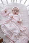 Newborn Set (7 Piece) - Toile De Jouy / Pink