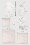 Newborn Set (9 Piece) - Toile De Jouy / Beige