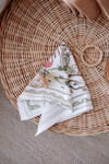 Muslin Baby Blanket and 3 Piece Diaper Set - Spring