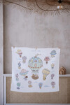 Muslin Baby Blanket and 3 Piece Diaper Set - Cappadocia